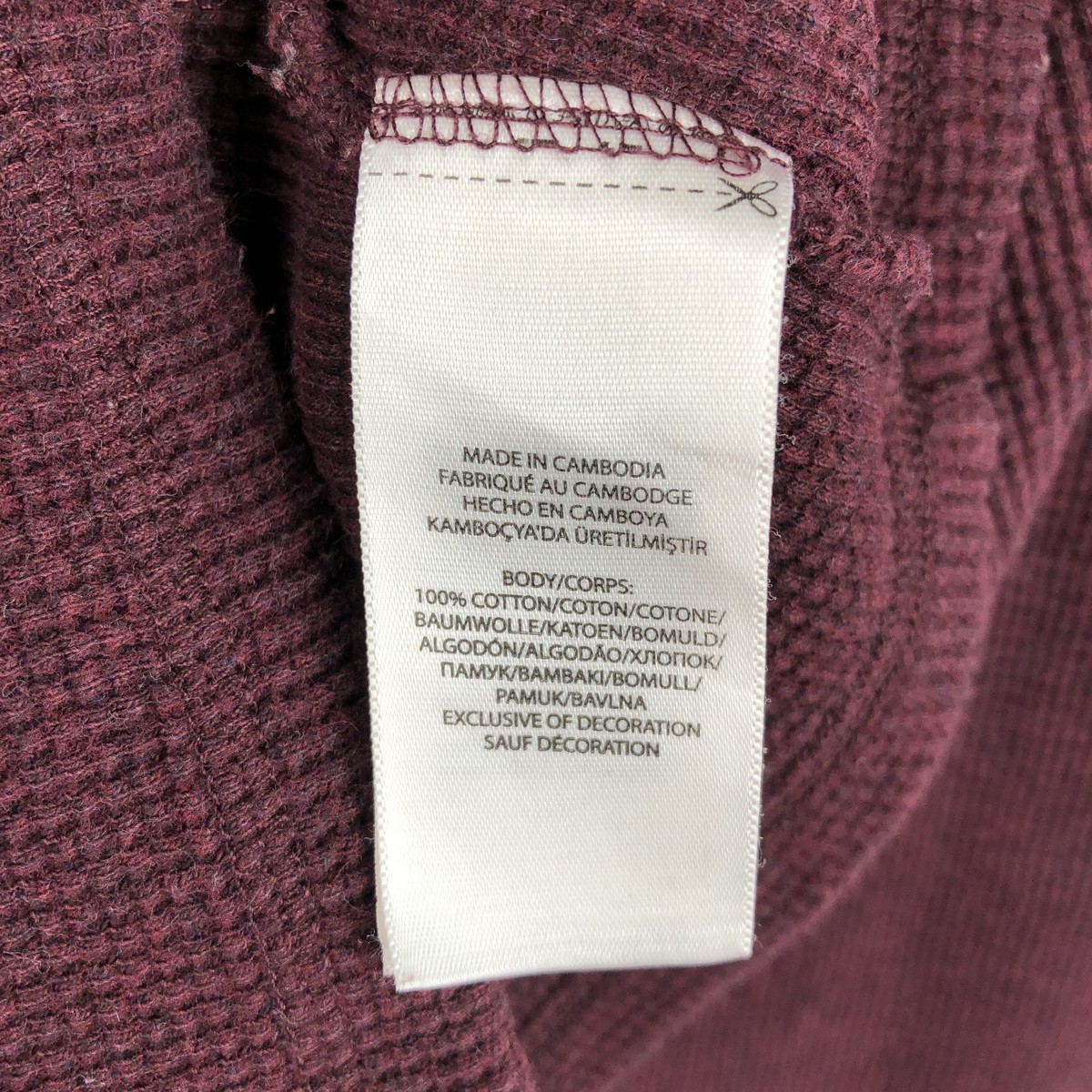 Ralph Lauren/ラルフローレン POLO RALPH LAUREN サーマルロンT ワッフル