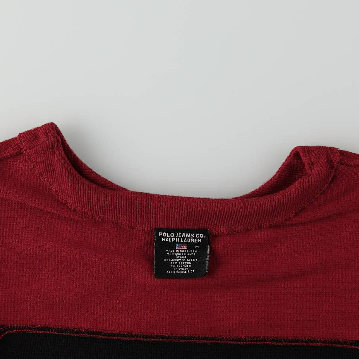 Ralph Lauren/ラルフローレン POLO JEANS COMPANY サーマルロンT ワッフル