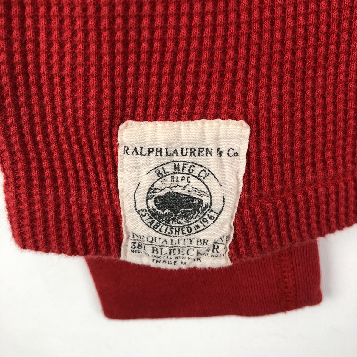 Ralph Lauren/ラルフローレン POLO by Ralph Lauren サーマルロンT ワッフル