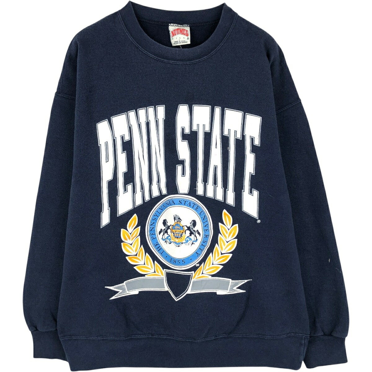 NUTMEG PENN STATE ペンシルベニア州立大学 カレッジスウェットシャツ トレーナー