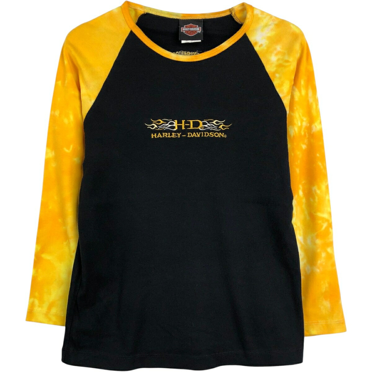 Harley-Davidson/ハーレーダビッドソン 七分袖 ラグランTシャツ