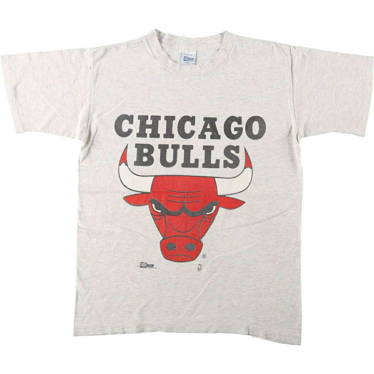 SALEM NBA CHICAGOBULLS シカゴブルズ スポーツプリントTシャツ