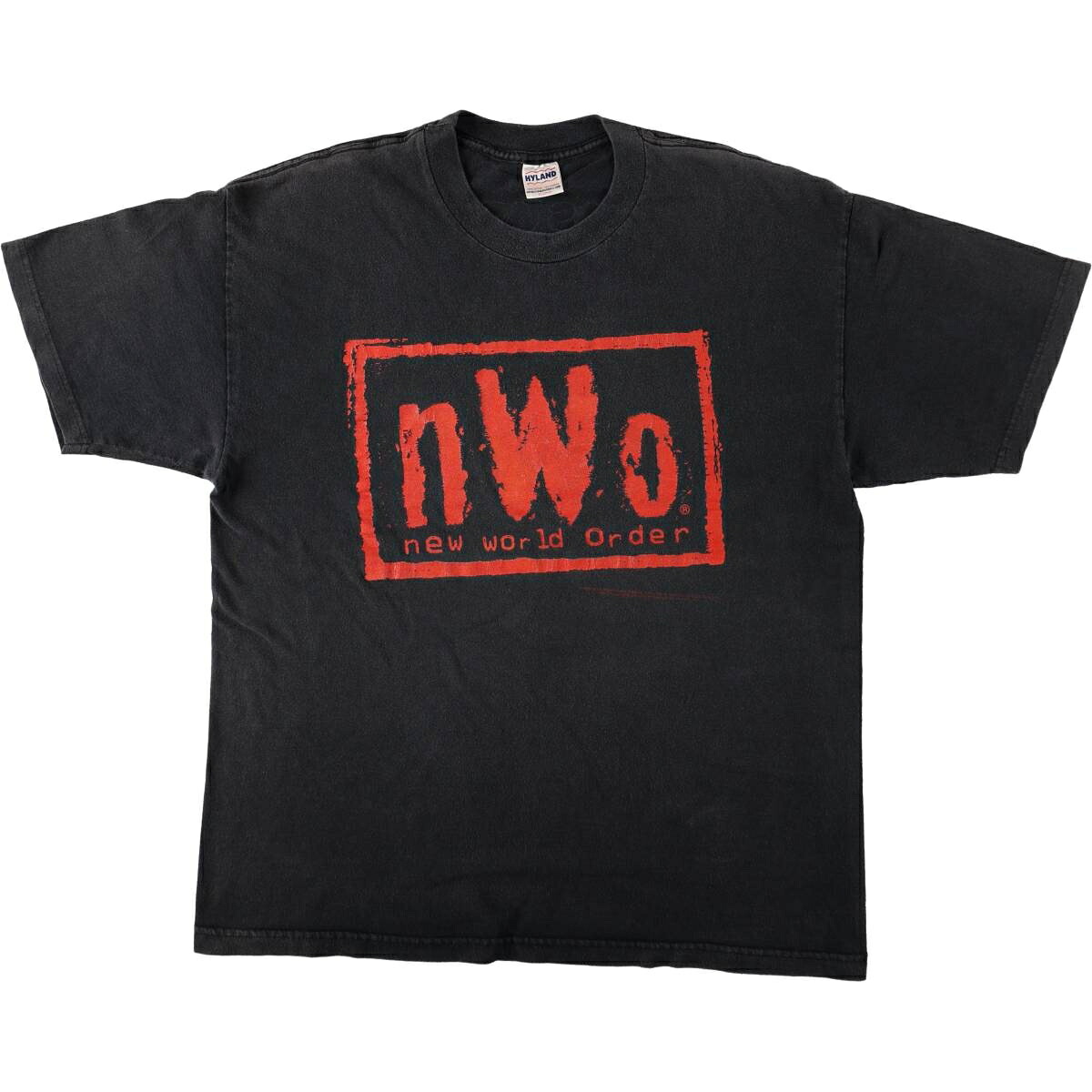 HYLAND nWo new world Order プロレス スポーツプリントTシャツ