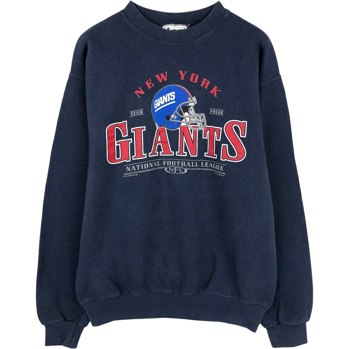 Lee/リー NFL NEWYORK GIANTS ニューヨークジャイアンツ プリントスウェットシャツ トレーナー