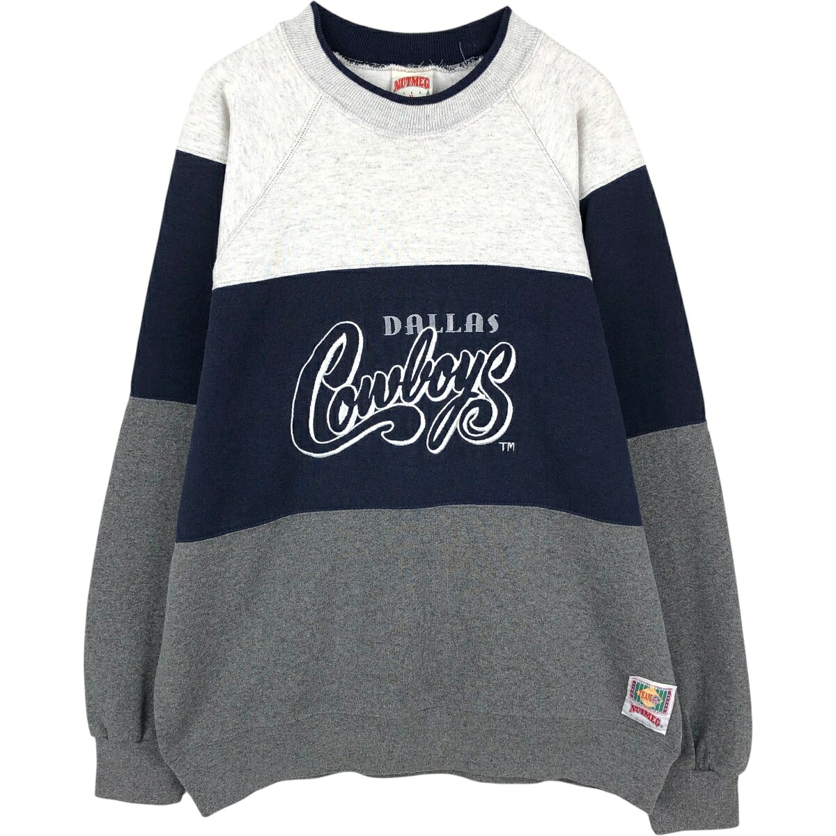 NUTMEG MILLS NFL DALLAS COWBOYS ダラスカウボーイズ スウェットシャツ トレーナー