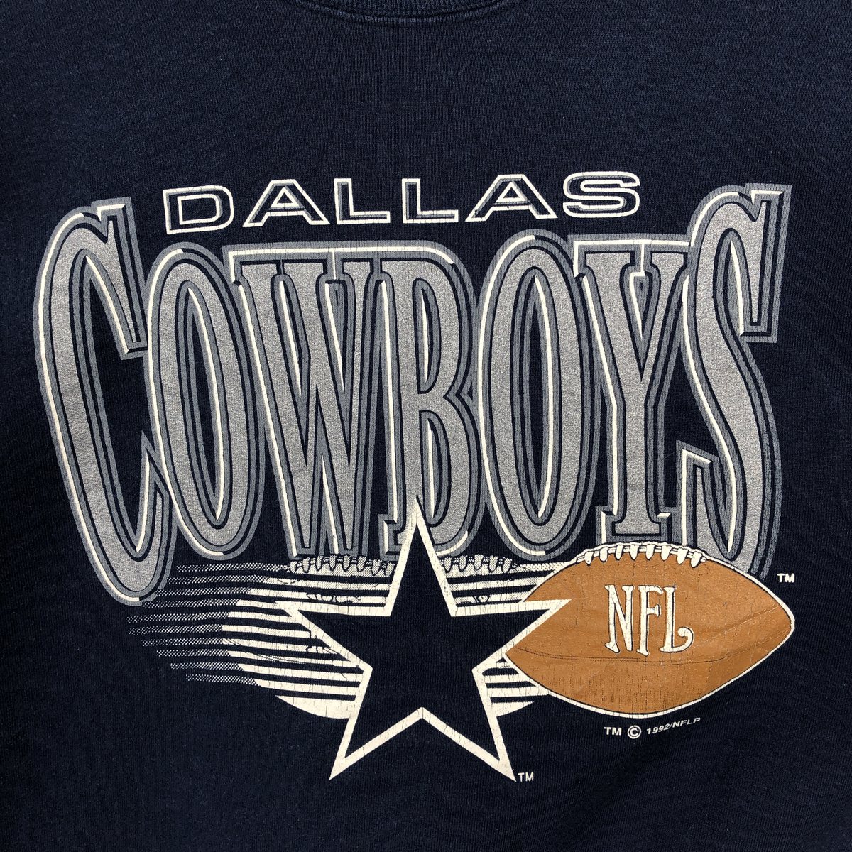 古着 90年代 フルーツオブザルーム FRUIT OF THE LOOM NFL DALLAS COWBOYS ダラスカウボーイズ プリントスウェットシャツ トレーナー USA製 メンズXL相当 ヴィンテージ /eaa680615 【中古】 【261012】