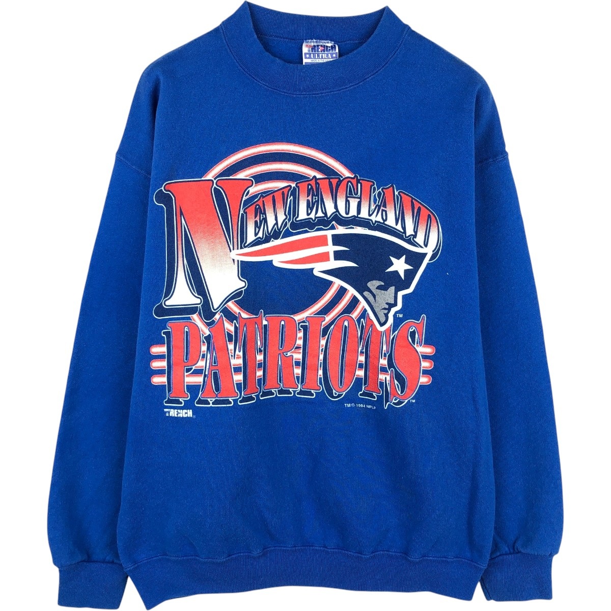 TRENCH NFL NEW ENGLAND PATRIOTS ニューイングランドペイトリオッツ プリントスウェットシャツ トレーナー