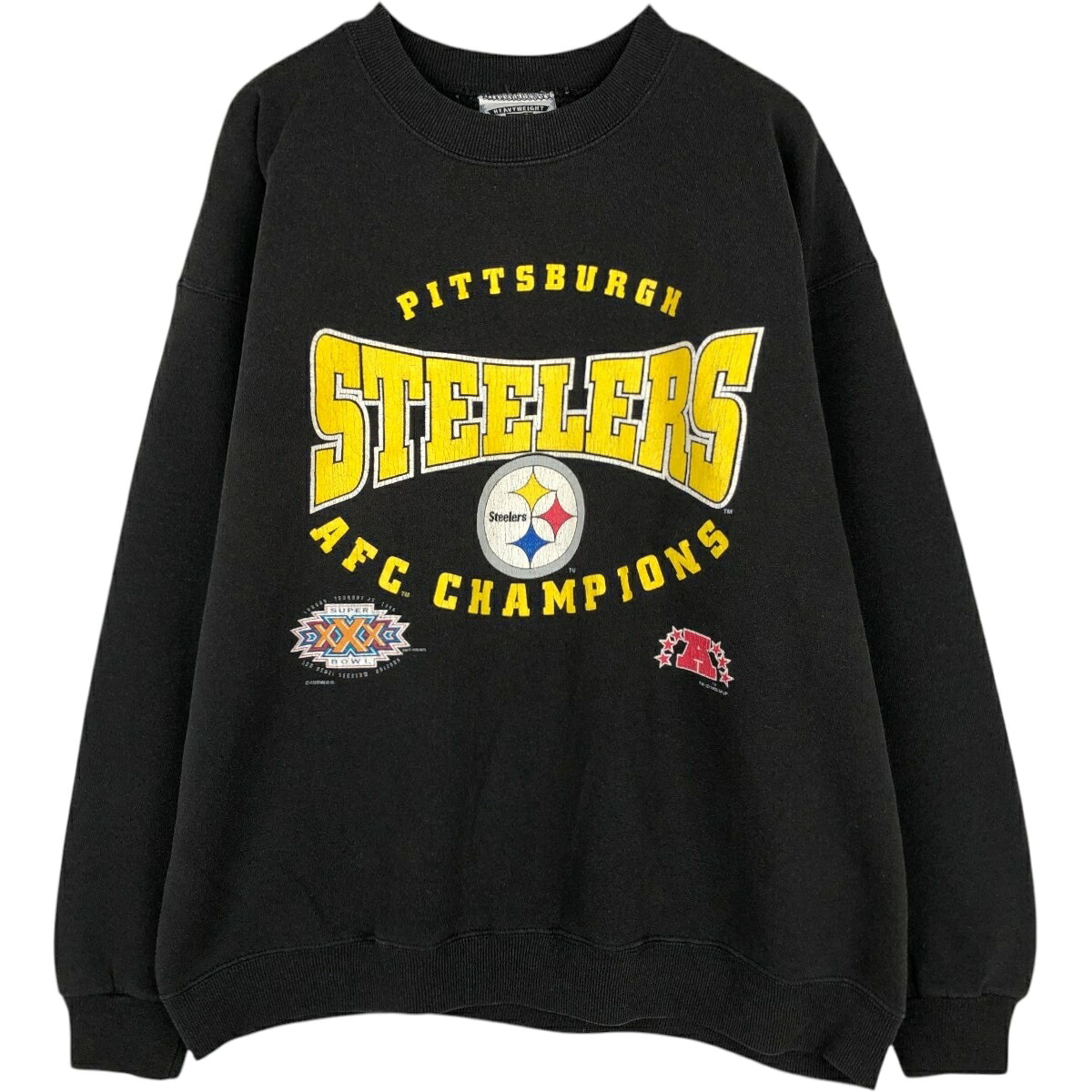Lee/リー NFL PITTSBURGH STEELERS ピッツバーグスティーラーズ プリントスウェットシャツ トレーナー