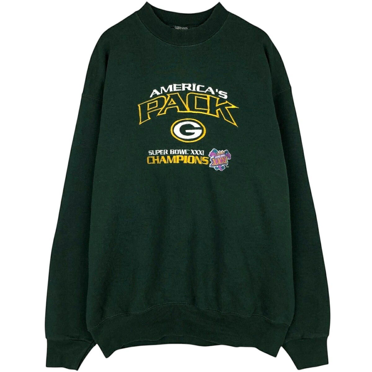 FRUIT OF THE LOOM/フルーツオブザルーム NFL GREEN BAY  PACKERS グリーンベイパッカーズ スウェットシャツ トレーナー