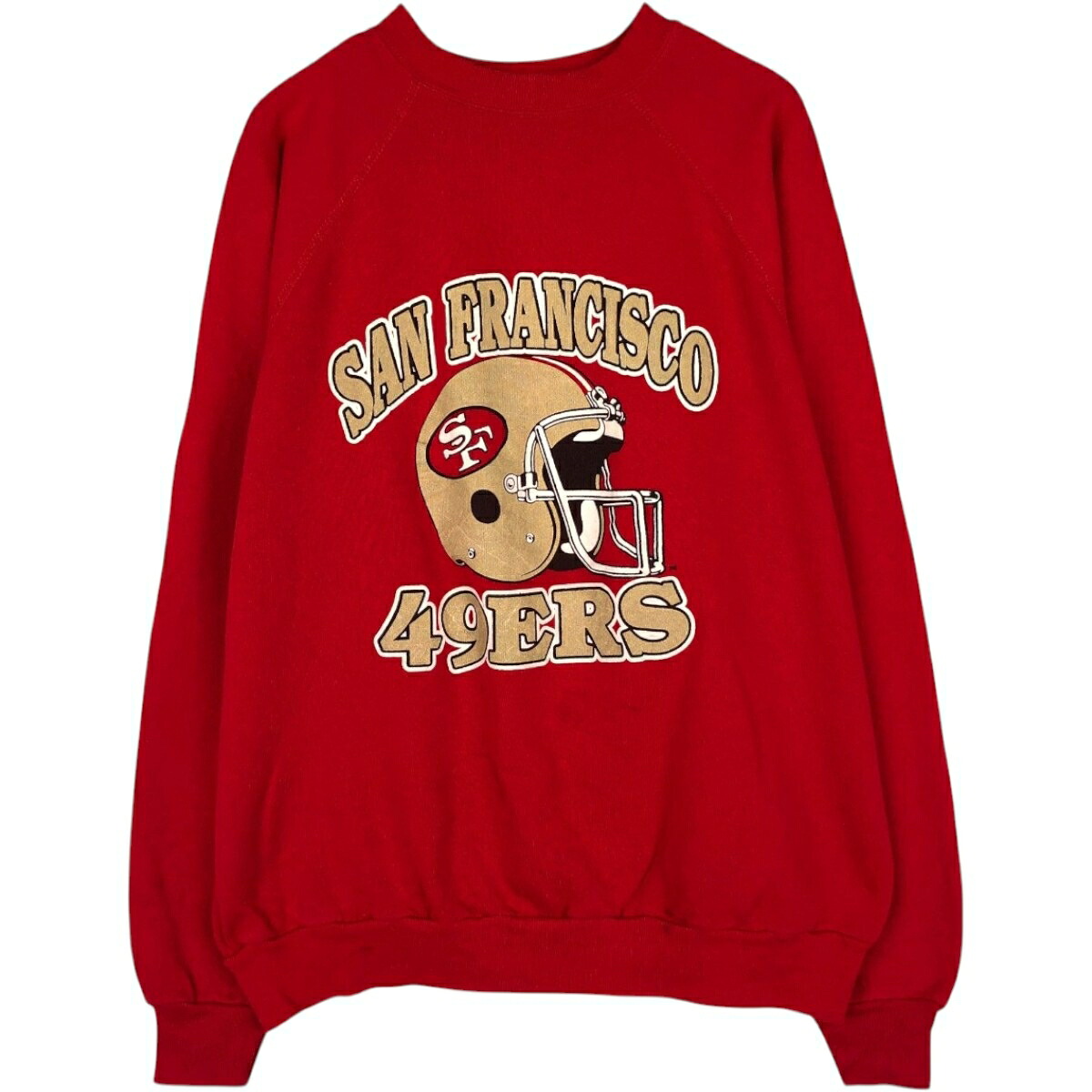 Tultex/タルテックス NFL SAN FRANCISCO 49ERS サンフランシスコ フォーティーナイナーズ プリントスウェットシャツ トレーナー