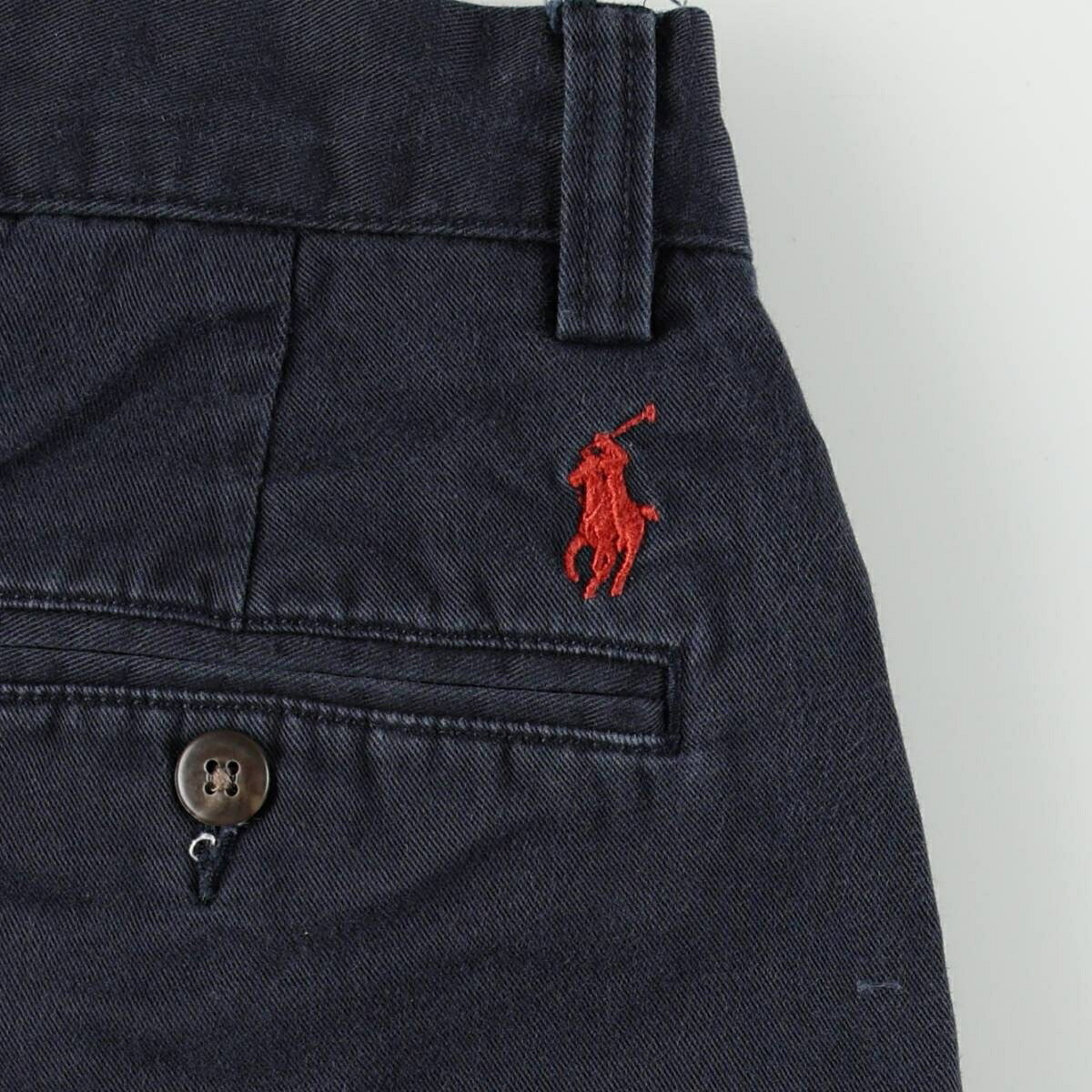 古着 ラルフローレン Ralph Lauren POLO by Ralph Lauren ETHAN PANT ツータック チノパンツ メンズw33相当 /eaa680746 【中古】 【261014】