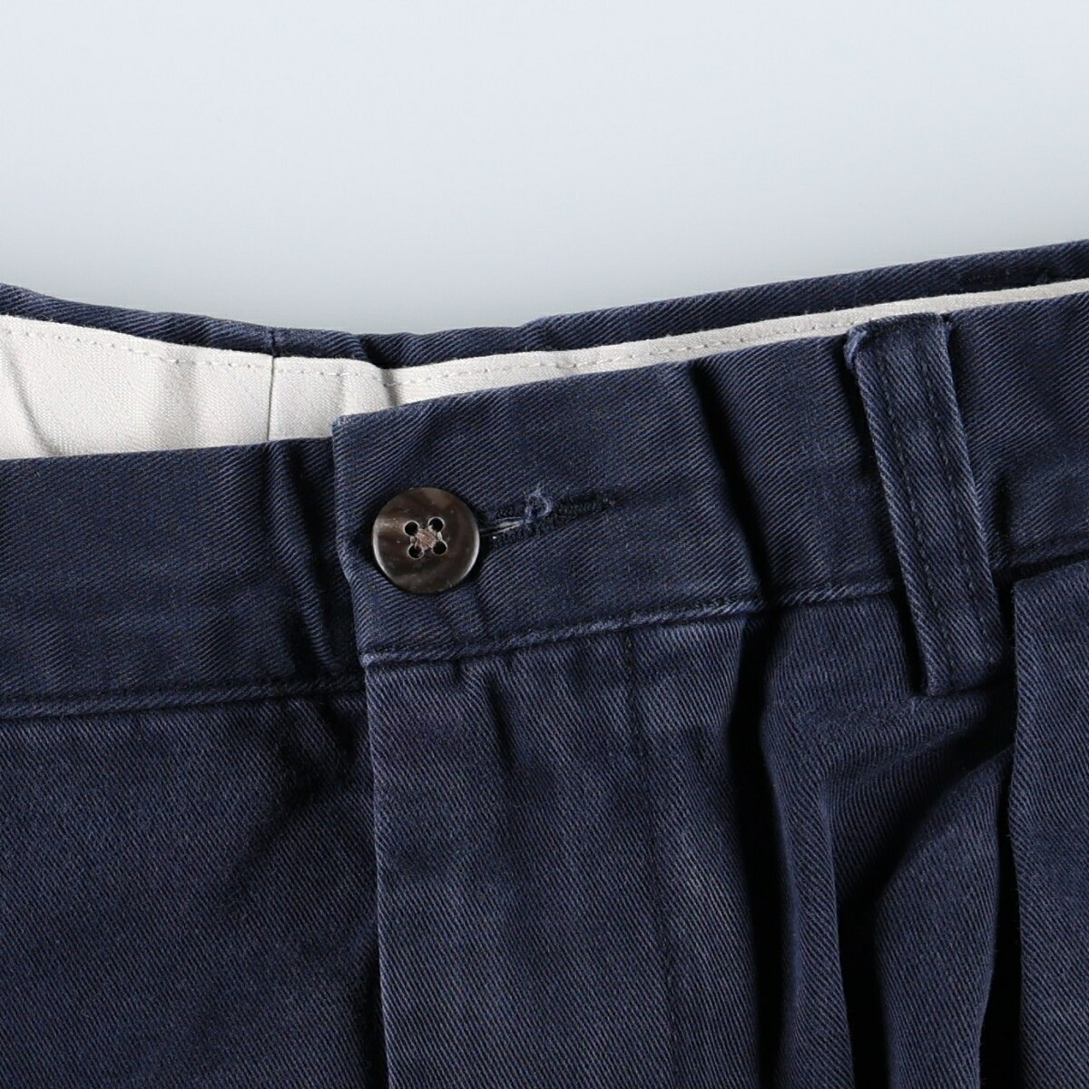 古着 ラルフローレン Ralph Lauren POLO by Ralph Lauren ETHAN PANT ツータック チノパンツ メンズw33相当 /eaa680753 【中古】 【261014】