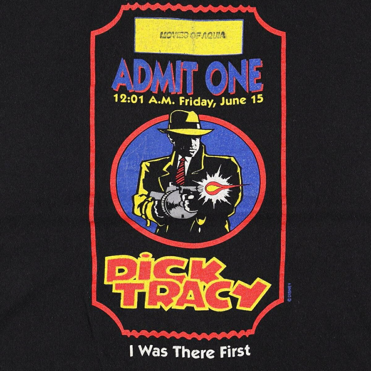 HUGGER Dick Tracy ディック トレイシー 映画 ムービーTシャツ