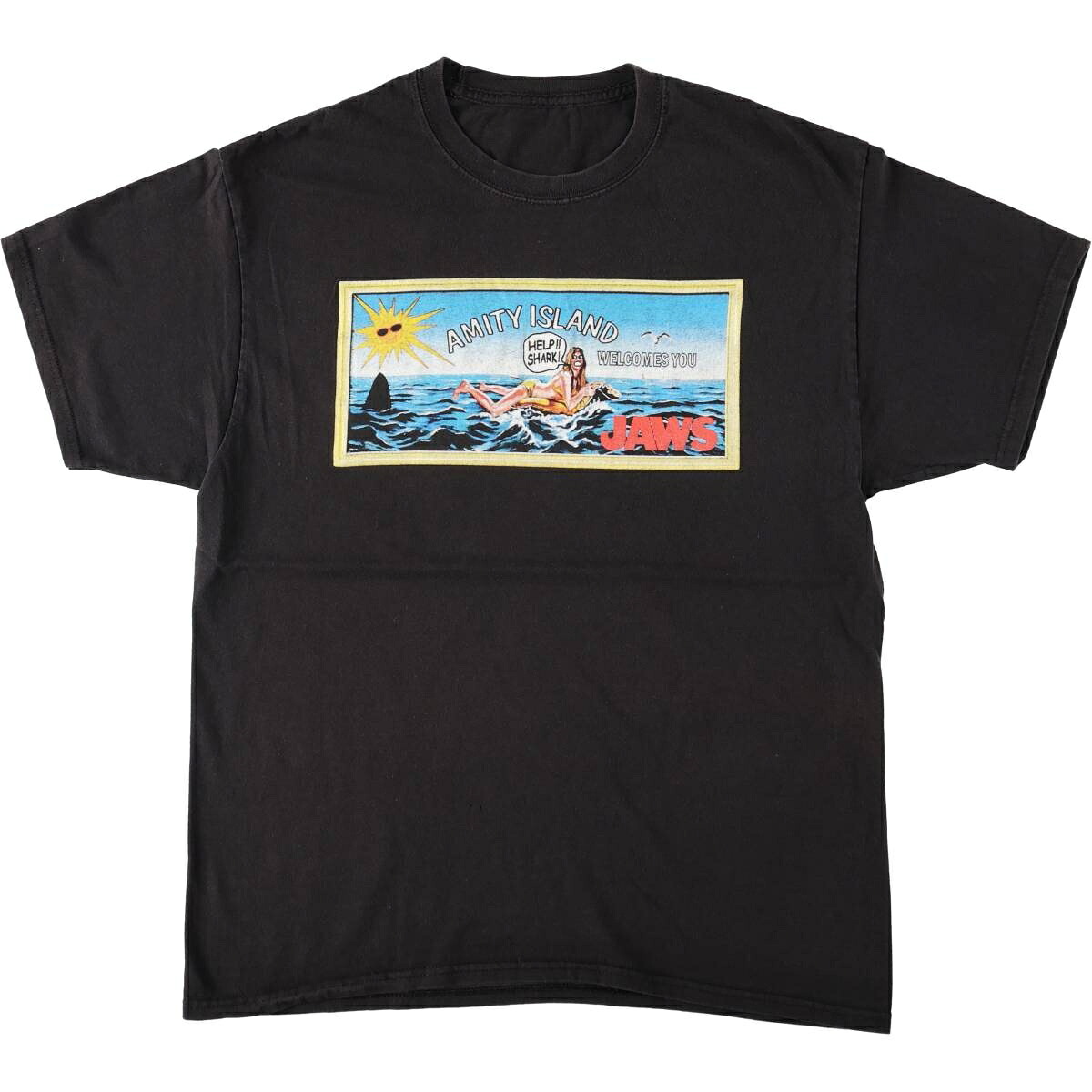 Rock Rebel JAWS ジョーズ 映画 ムービーTシャツ