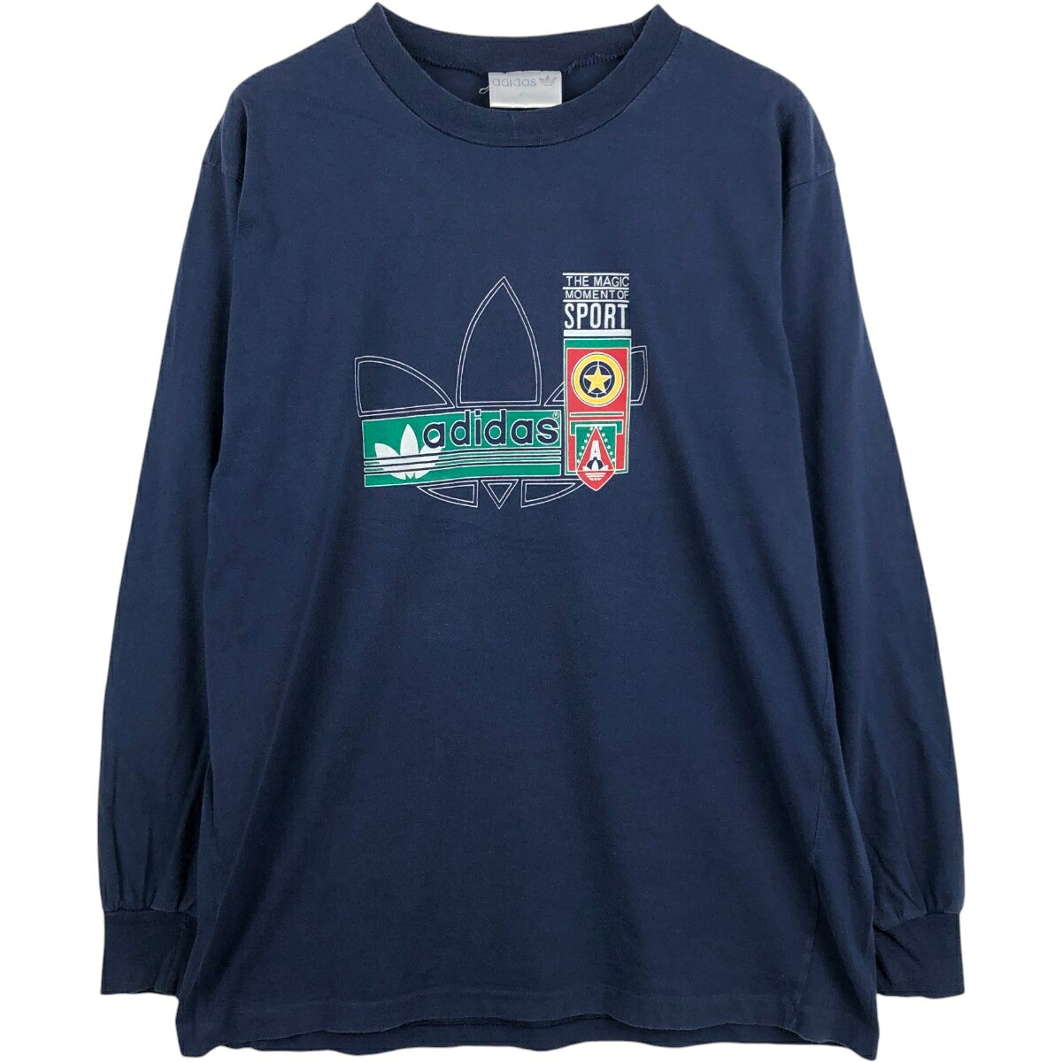 adidas/アディダス ロングTシャツ ロンT