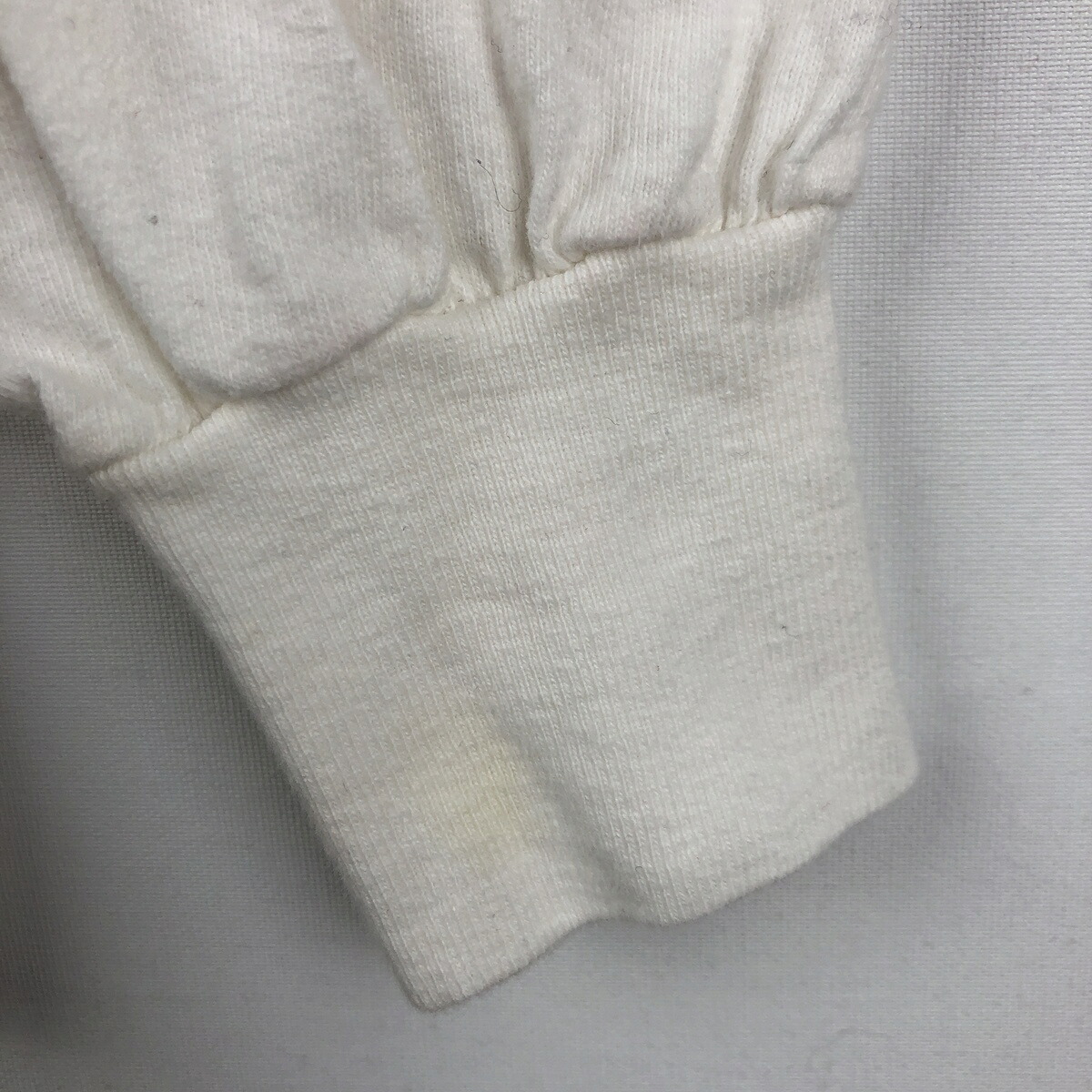 古着 80年代 ヘインズ Hanes BEEFY-T 青タグ アドバタイジング ロングTシャツ ロンT USA製 メンズM相当 ヴィンテージ /eaa681255 【中古】 【261013】