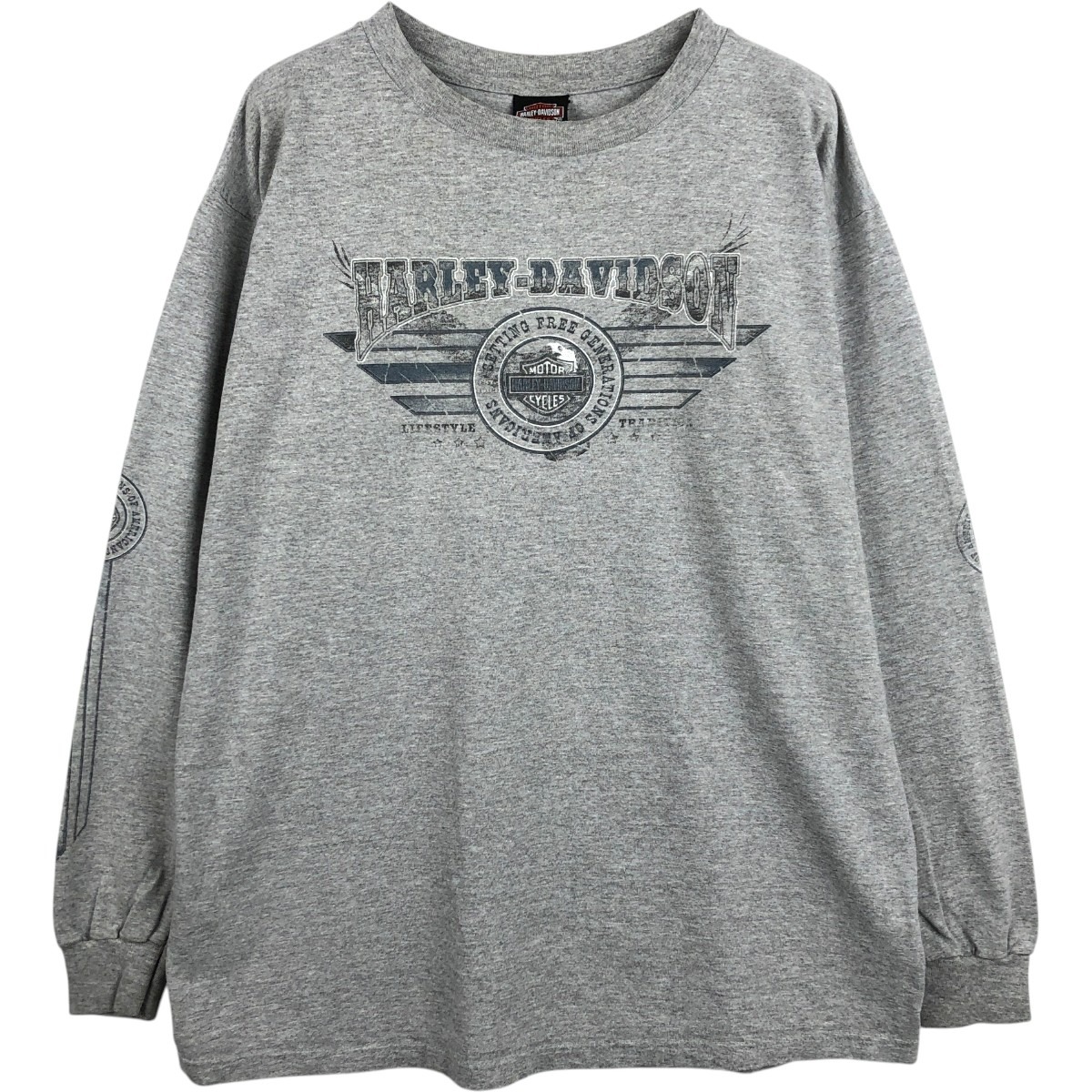 Harley-Davidson/ハーレーダビッドソン ロングTシャツ ロンT