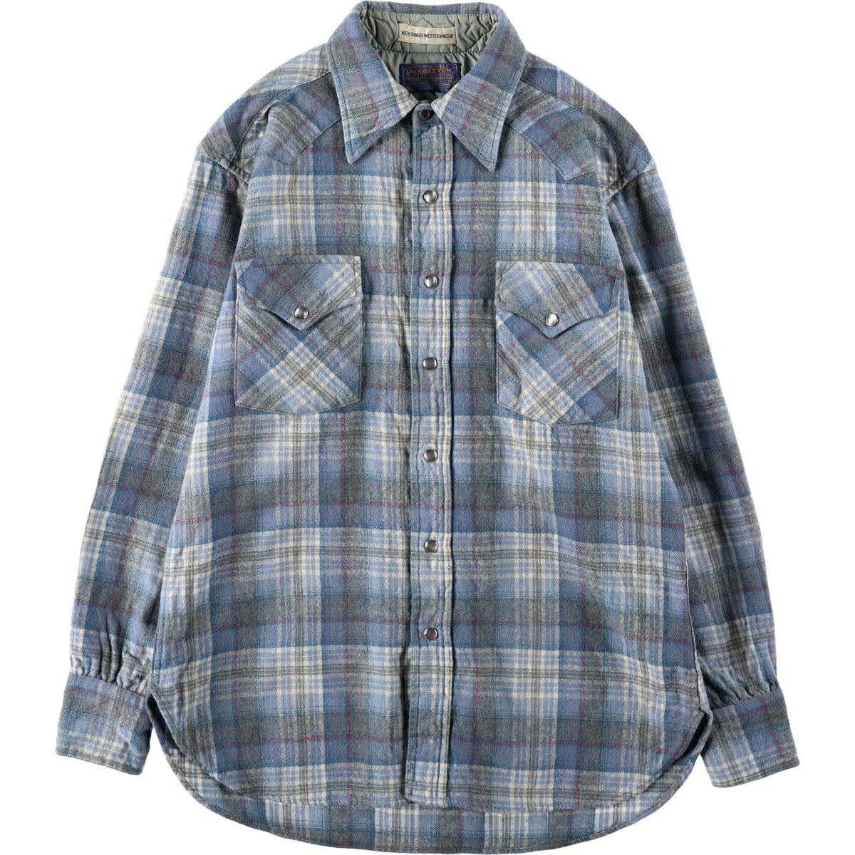 PENDLETON/ペンドルトン HIGH GRADE WESTERN WEAR 長袖 ウールシャツ