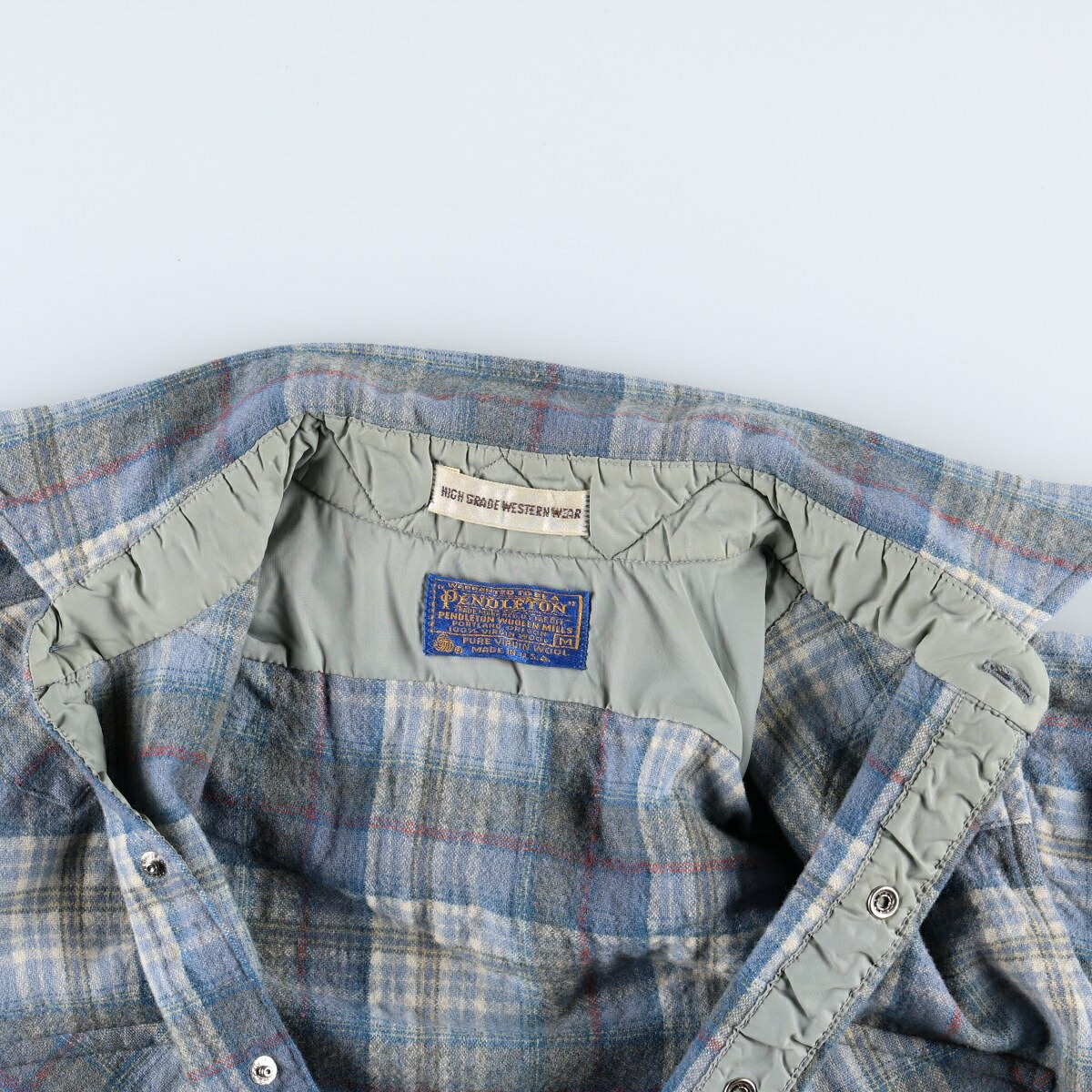 PENDLETON/ペンドルトン HIGH GRADE WESTERN WEAR 長袖 ウールシャツ