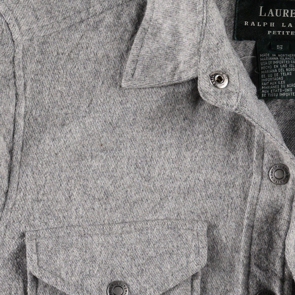Ralph Lauren/ラルフローレン LAUREN PETITE 長袖 シャツジャケット