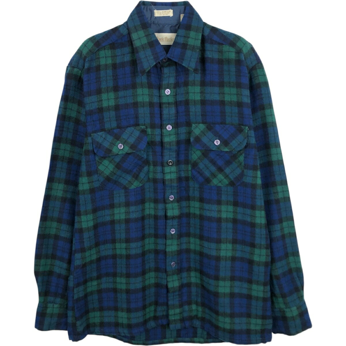 Back Packer 長袖 ネルシャツ