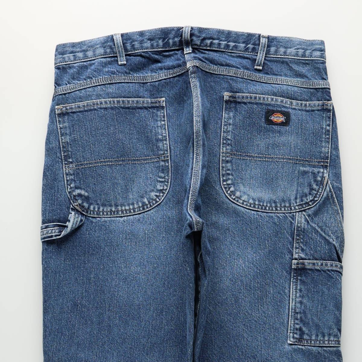 古着 ディッキーズ Dickies デニムペインターパンツ メンズw35相当 /eaa681422 【中古】 【261012】