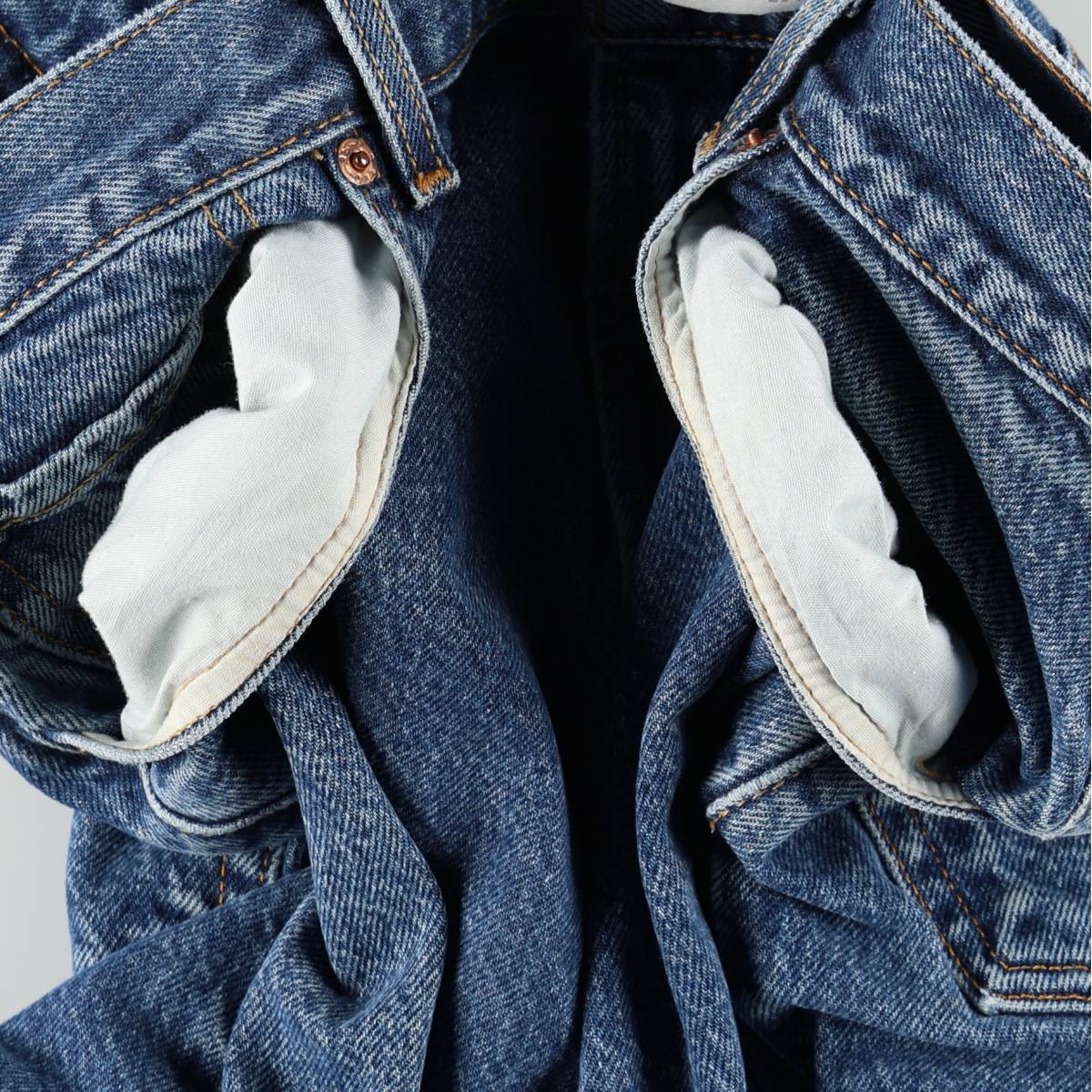 古着 00年代 リーバイス Levis 550 RELAXED FIT テーパードデニムパンツ メンズw35相当 /eaa681447 【中古】 【261012】