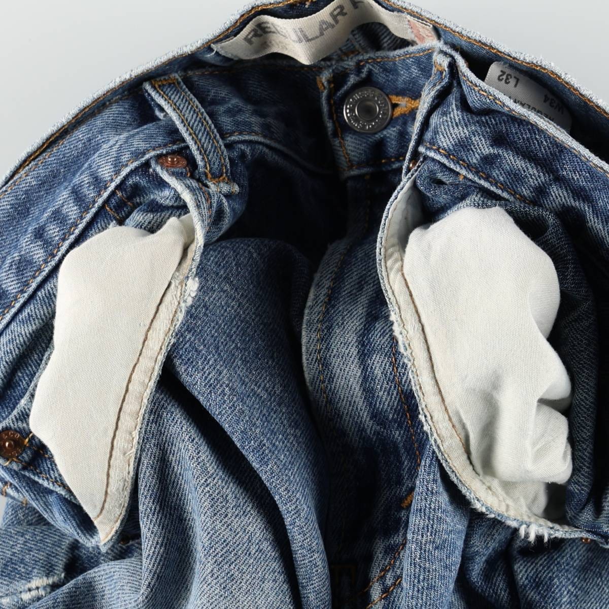 Levi's/リーバイス 505 REGULAR FIT テーパードデニムパンツ