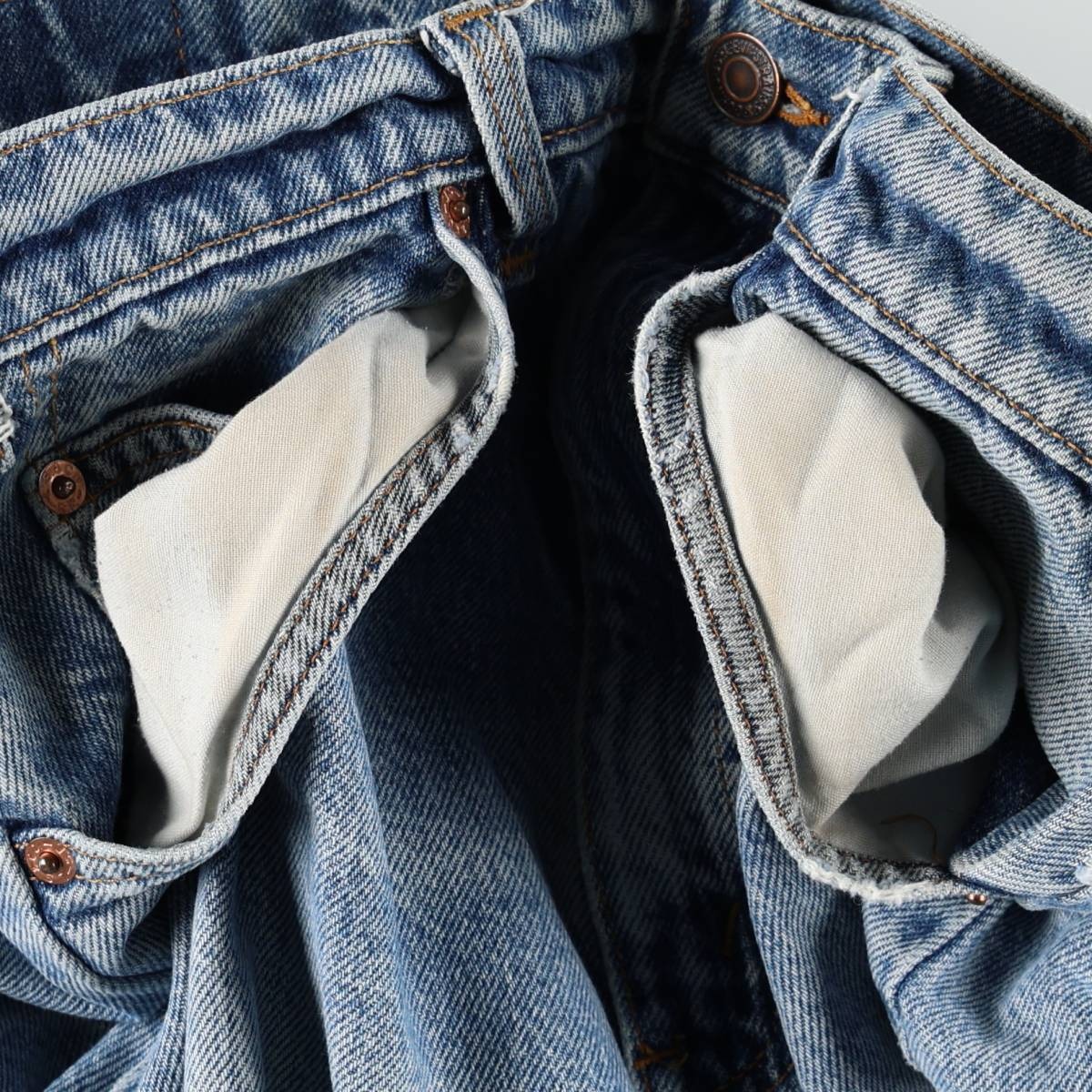 Levi's/リーバイス 505 REGULAR FIT STRAIGHT LEG テーパードデニムパンツ