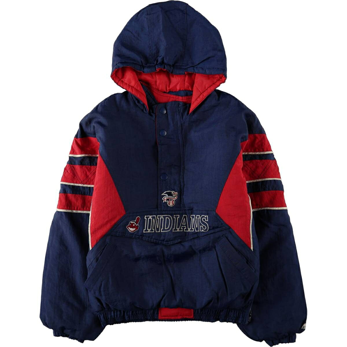 Starter/スターター MLB CLEVELAND INDIANS クリーブランドインディアンス 中綿ジャケット パファージャケット
