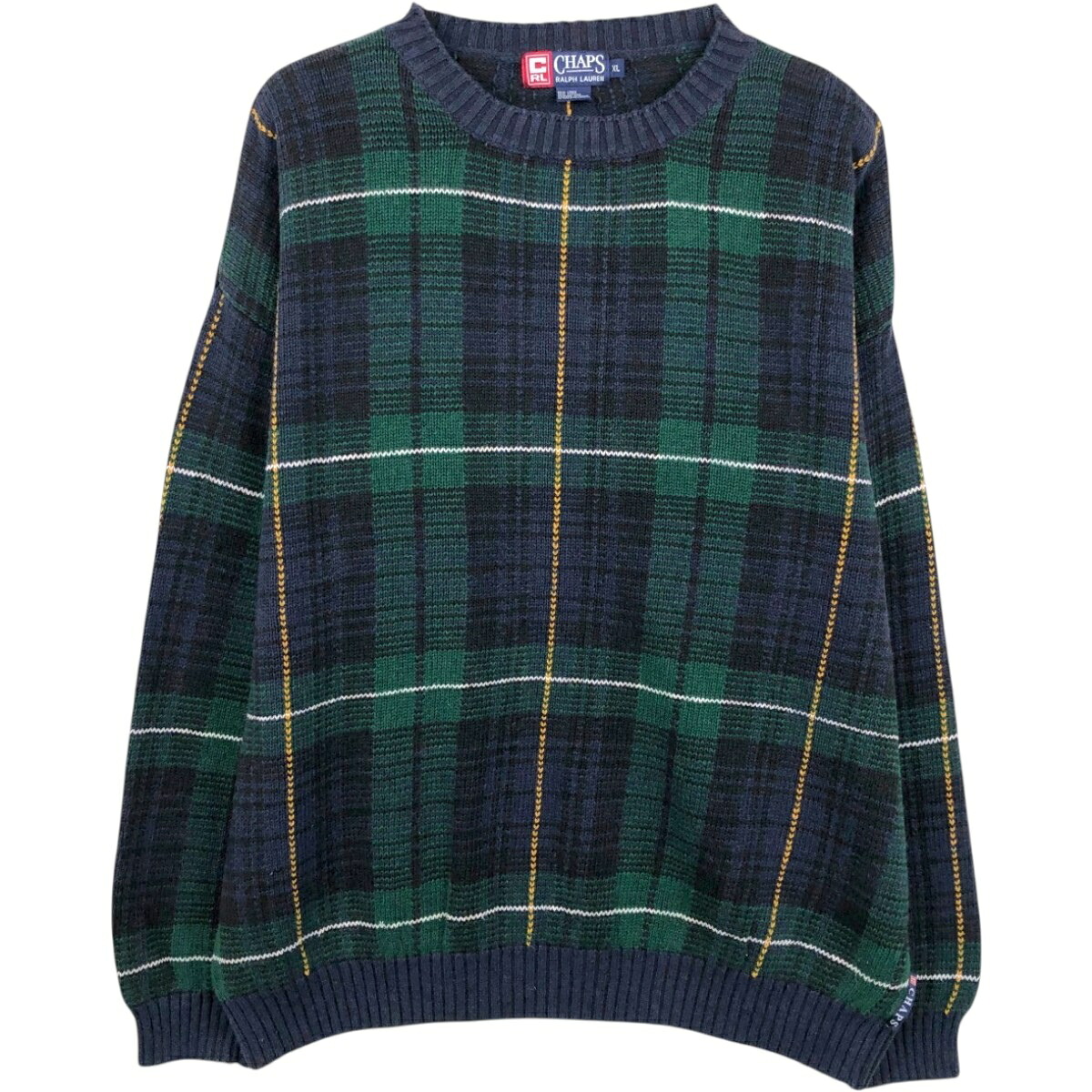 Ralph Lauren/ラルフローレン CHAPS チャップス リネンニットセーター