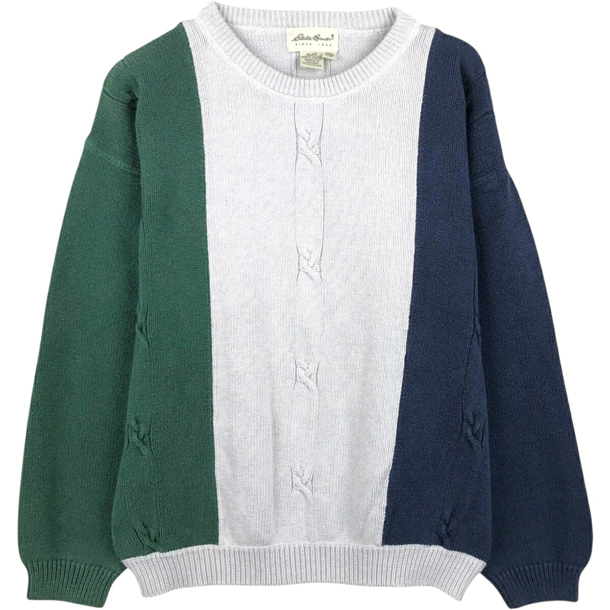 Eddie Bauer/エディーバウアー コットンニットセーター