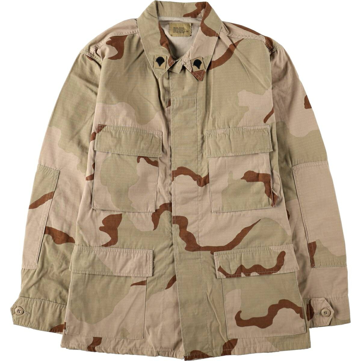 COAT, DESERT CAMOFLAGE PATTERN; COMBAT B.D.U ミリタリージャケット
