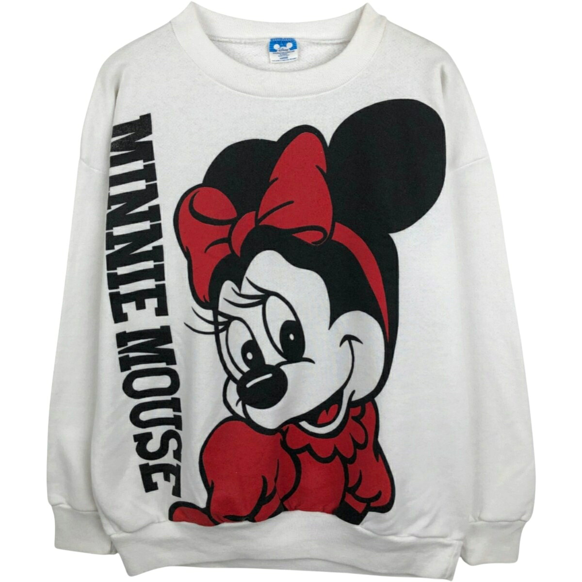 DISNEY/ディズニー MINNIE MOUSE ミニーマウス キャラクタースウェットシャツ トレーナー