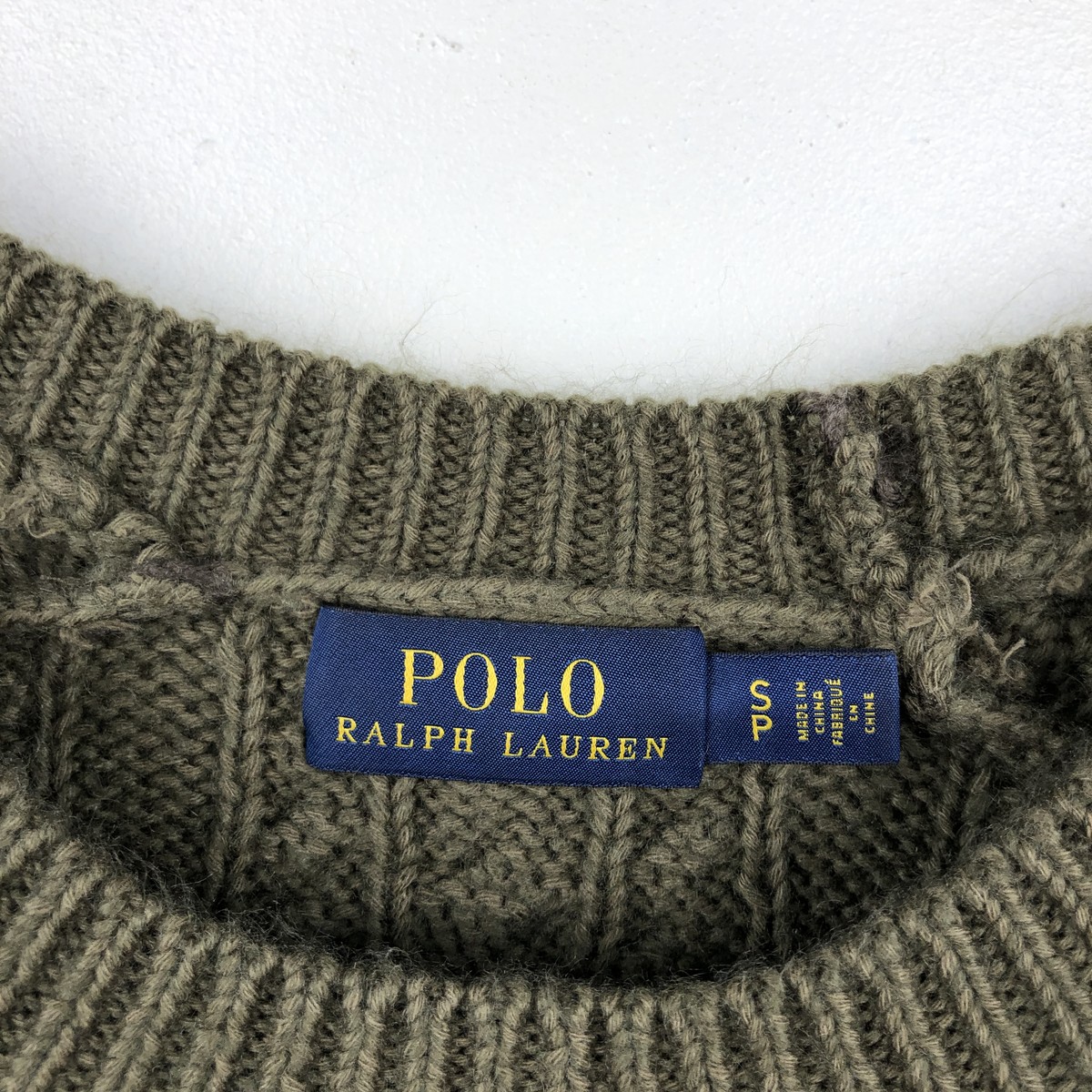 Ralph Lauren/ラルフローレン POLO RALPH LAUREN コットンニットセーター