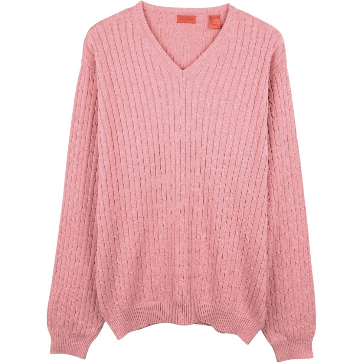 IZOD/アイゾッド Vネック コットンニットセーター