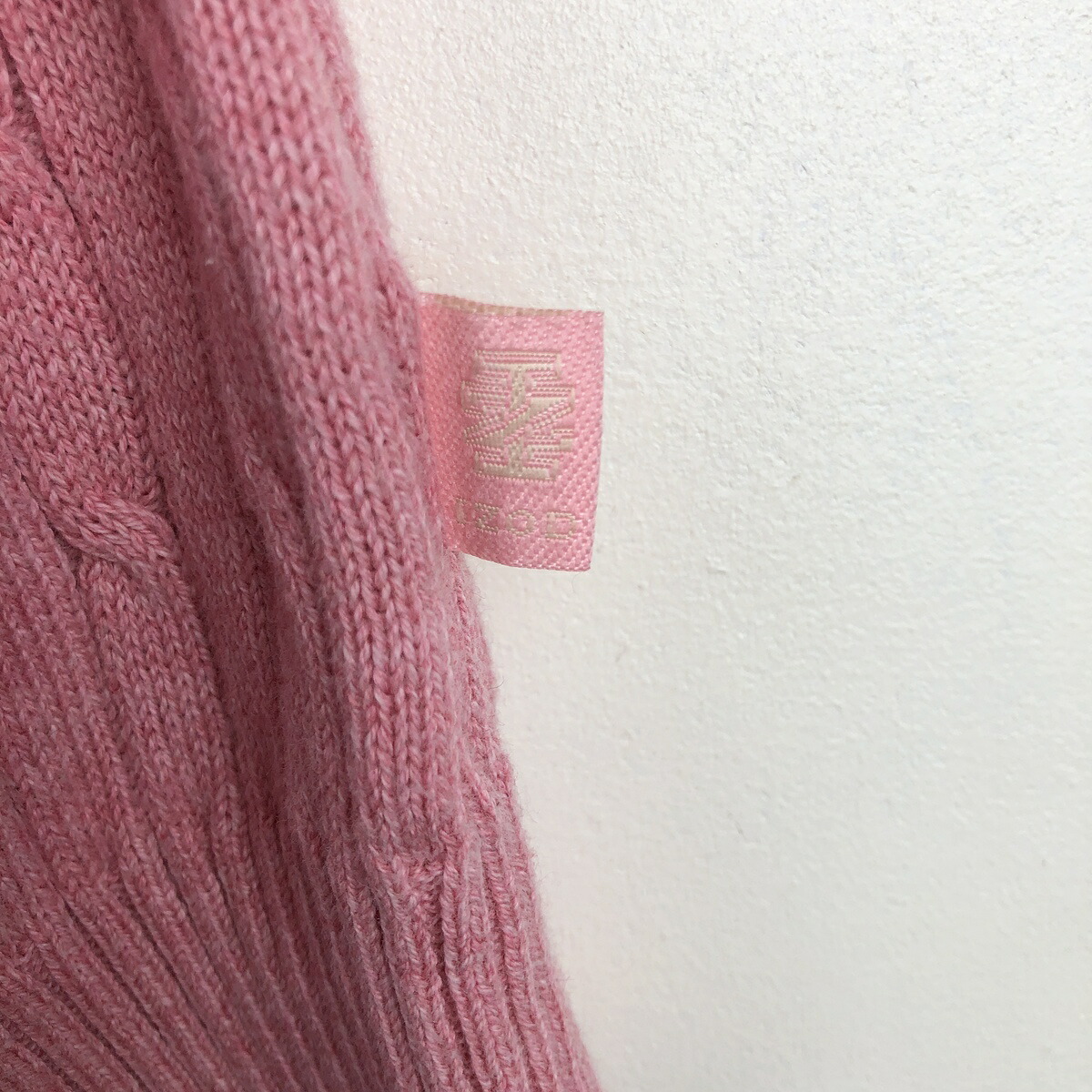 IZOD/アイゾッド Vネック コットンニットセーター