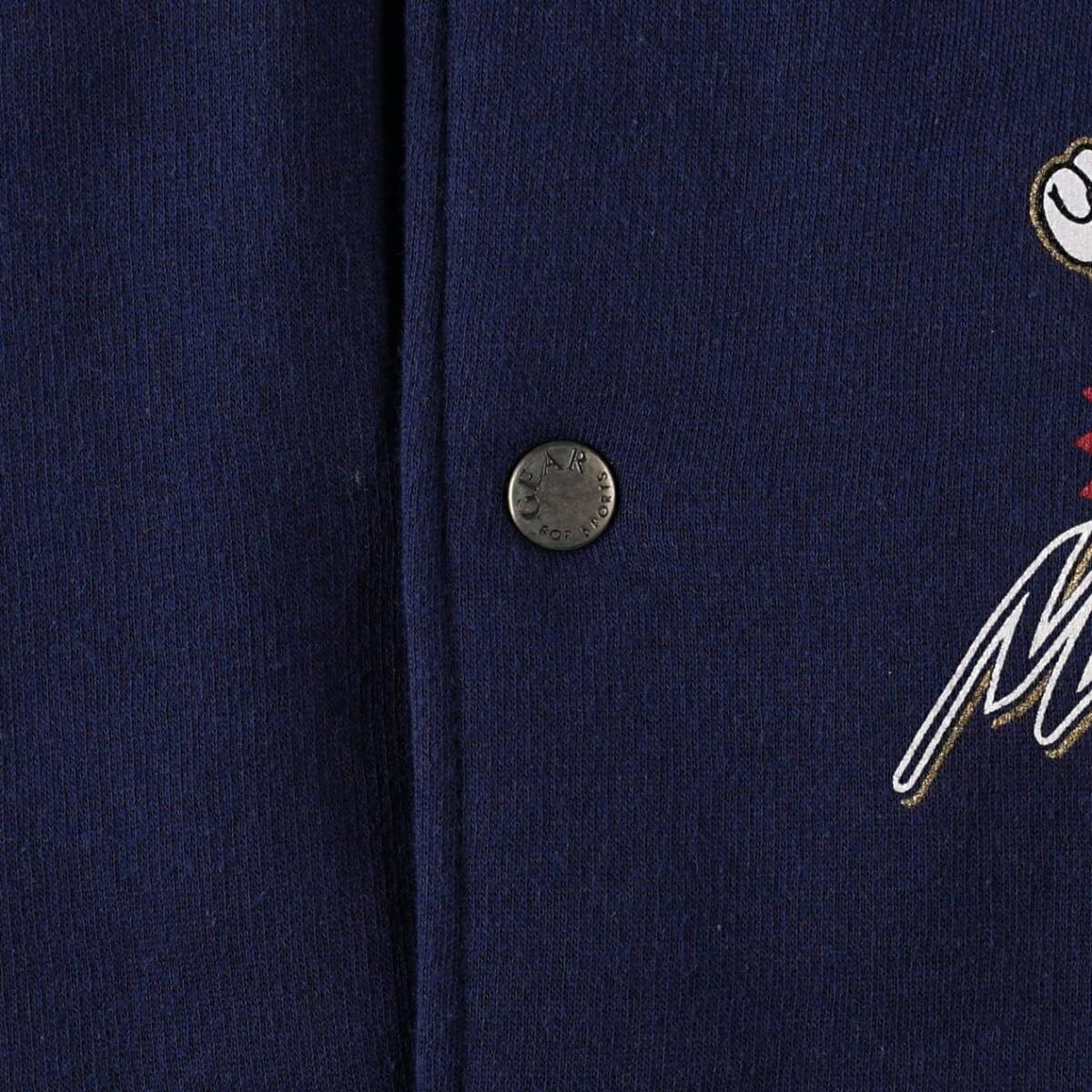 GEAR MICKEY MOUSE ミッキーマウス スウェットスタジャン バーシティジャケット