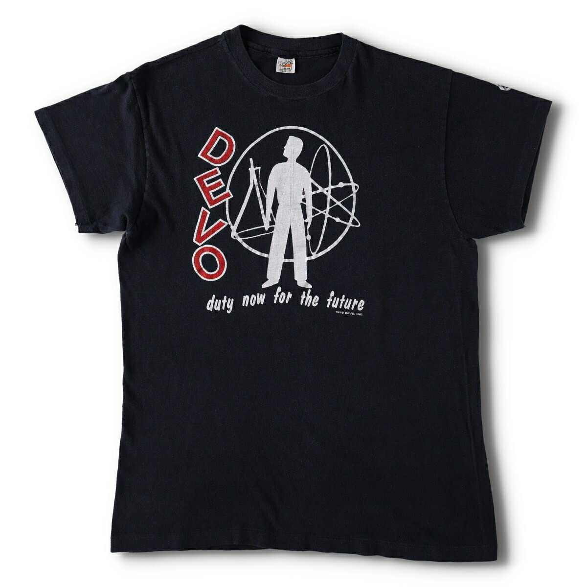 Hanes/ヘインズ DEVO ディーヴォ バンドTシャツ バンT