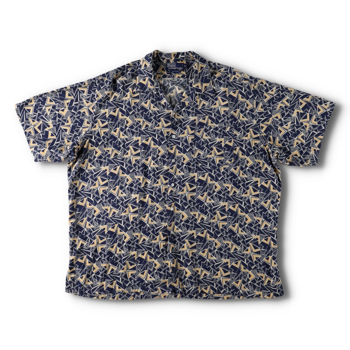 Ralph Lauren/ラルフローレン POLO by Ralph Lauren 半袖 オープンカラー レーヨンシャツ