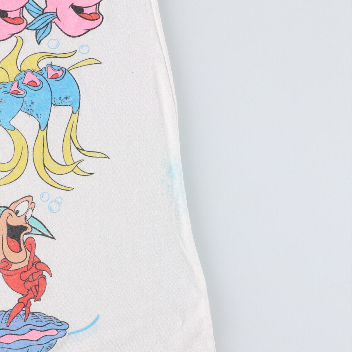 THE LITTLE MERMAID リトルマーメイド キャラクタープリントTシャツ