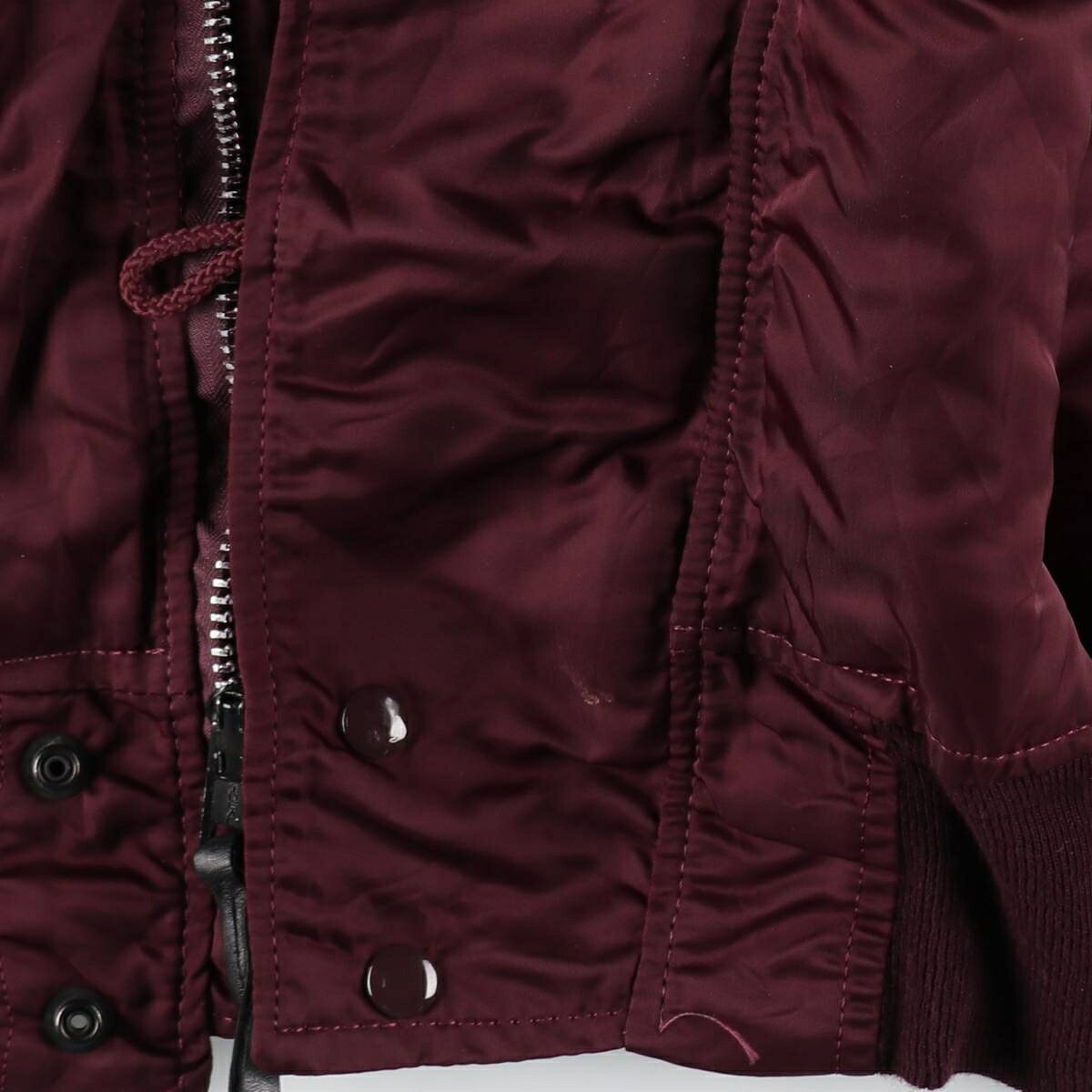 ALPHA/アルファ JACKET, FLYING MAN'S HEAVY, ATTACHED HOOD N-2B ミリタリー フライトジャケット