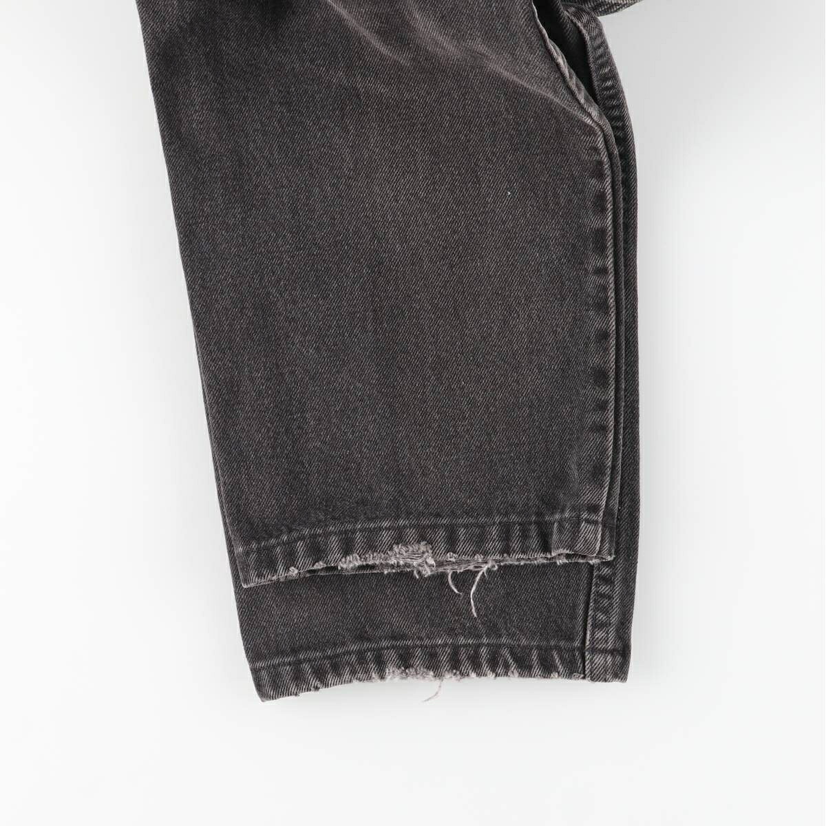 Levi's/リーバイス 550 RELAXED FIT TAPERED LEG ブラックデニム テーパードデニムパンツ