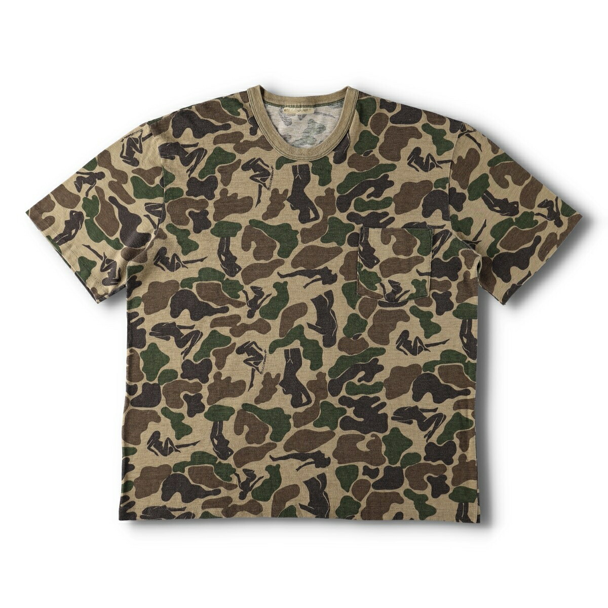 MANMO FLAGE 迷彩 Tシャツ