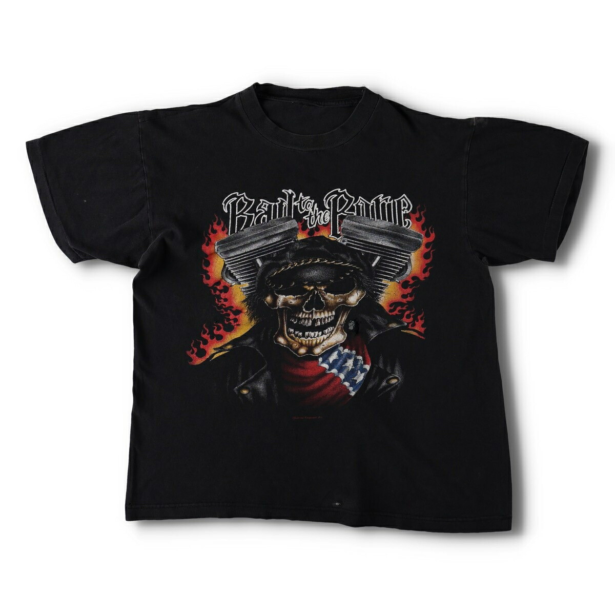 Bad to the Bone モーターサイクル バイクTシャツ