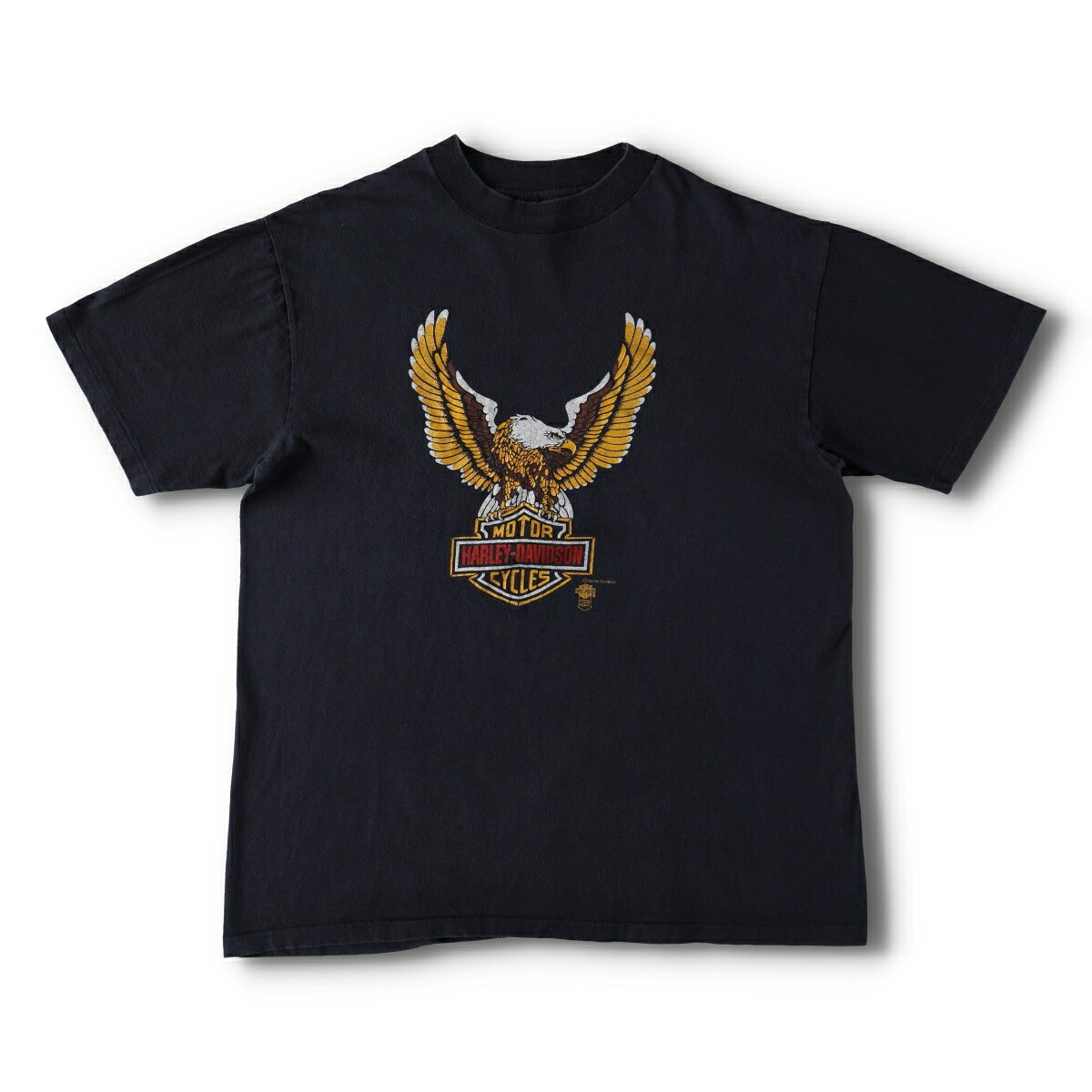 Hanes/ヘインズ BEEFY-T 青タグ モーターサイクル バイクTシャツ