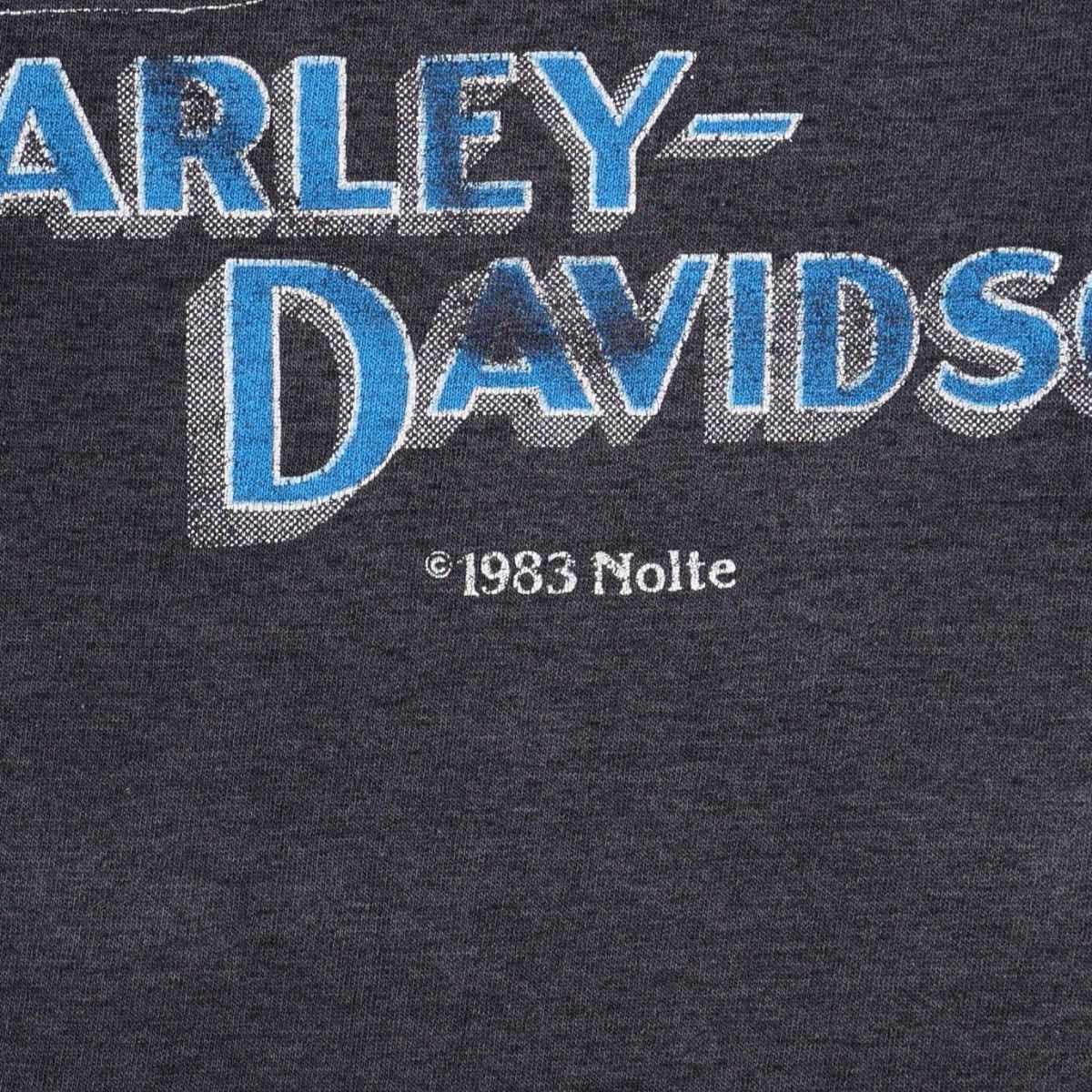 古着 80年代 Harley-Davidson ハーレーダビッドソン モーターサイクル バイクTシャツ メンズS相当 ヴィンテージ /evb035617 【中古】 【260808】 【V2608】