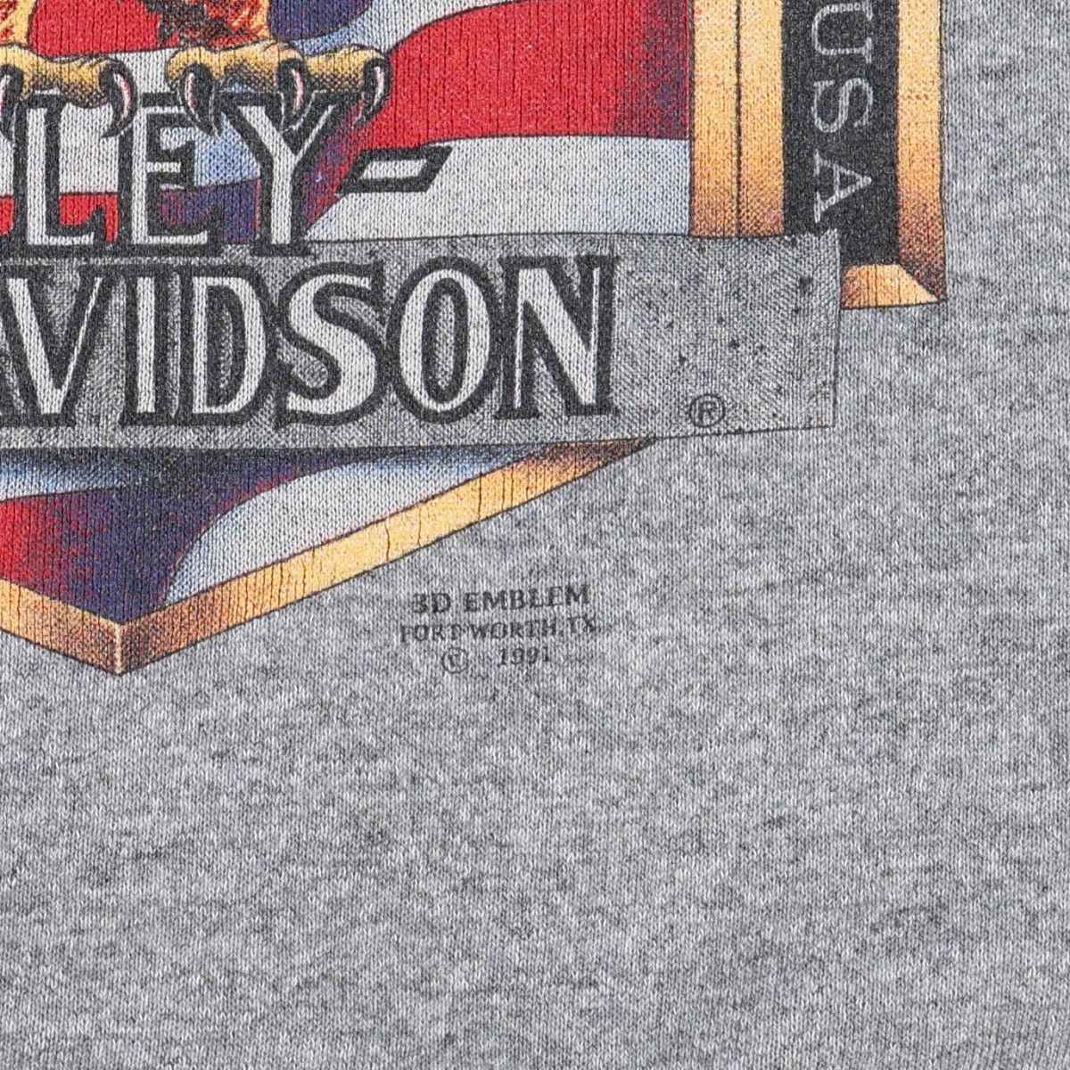 Harley-Davidson/ハーレーダビッドソン 3D EMBLEM アドバタイジング スウェットシャツ トレーナー