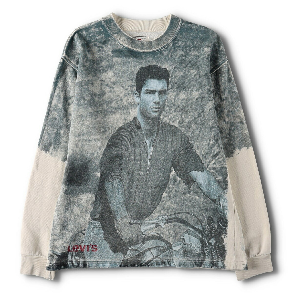 Levi's/リーバイス Nick Kamen ニックケイメン プリントスウェットシャツ トレーナー