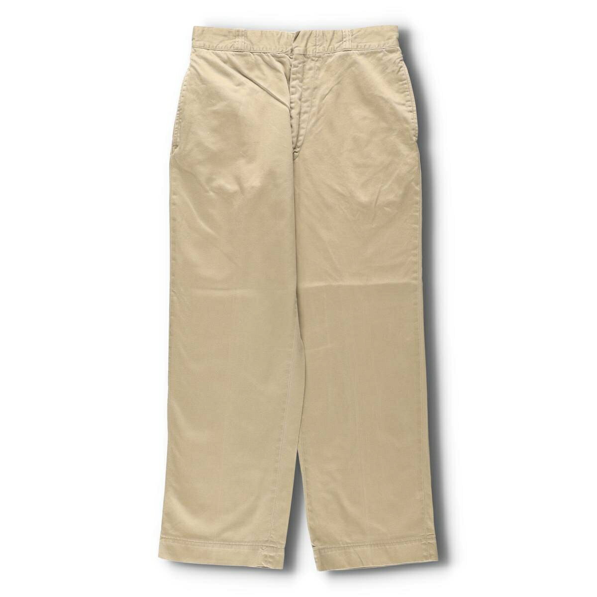 TROUSERS MAN'S COTTON U.T. 8.2 OZ KHAKI TYPE 1 CLASS 1 ミリタリーパンツ
